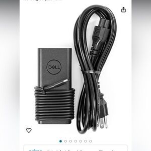 ✨HP✨DELL Dell 65W USB-C Laptop Charger for XPS and Latitude 5000 - w/ Power Cord